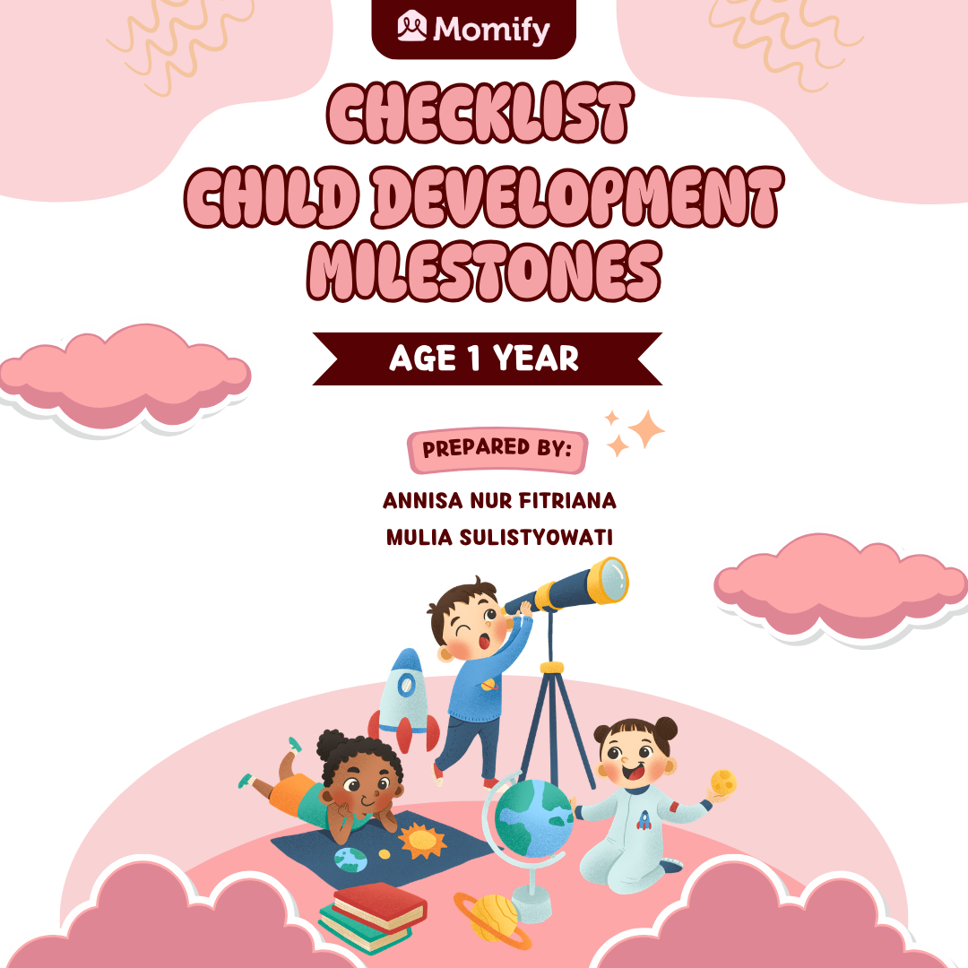Checklist Child Development Milestones (1 year)