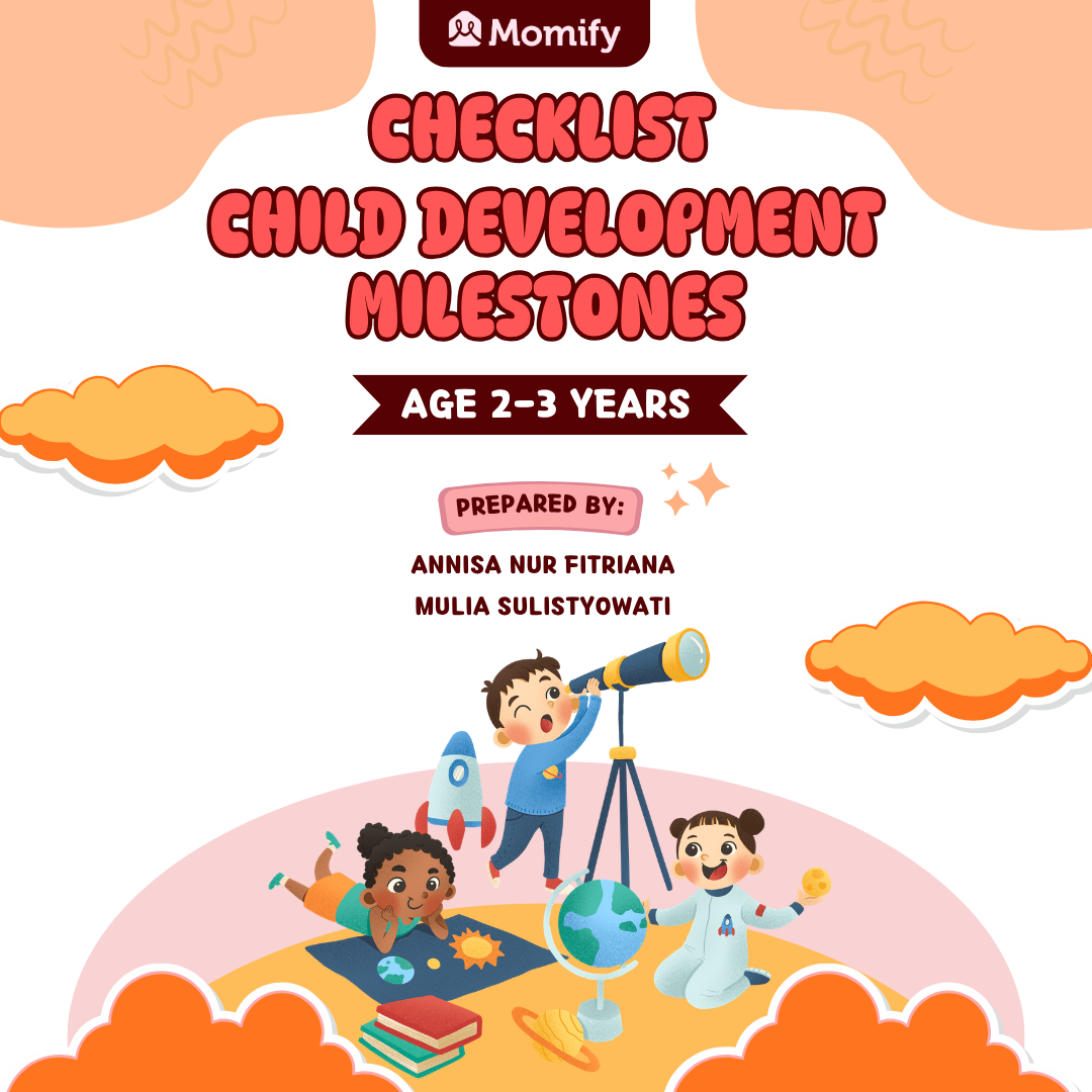 Checklist Child Development Milestones (2-3 year)