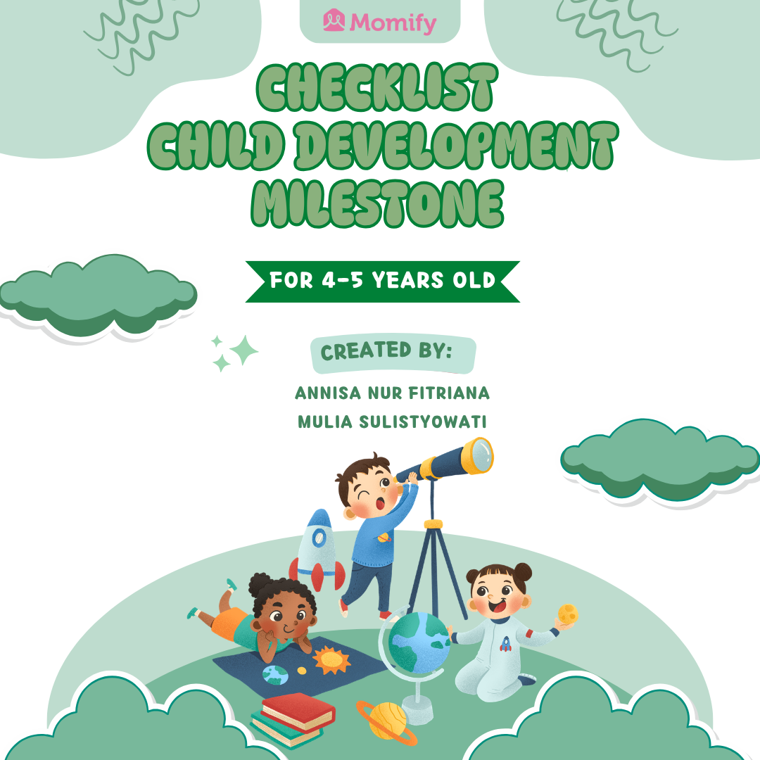 Checklist Child Development Milestones (4-5 year)